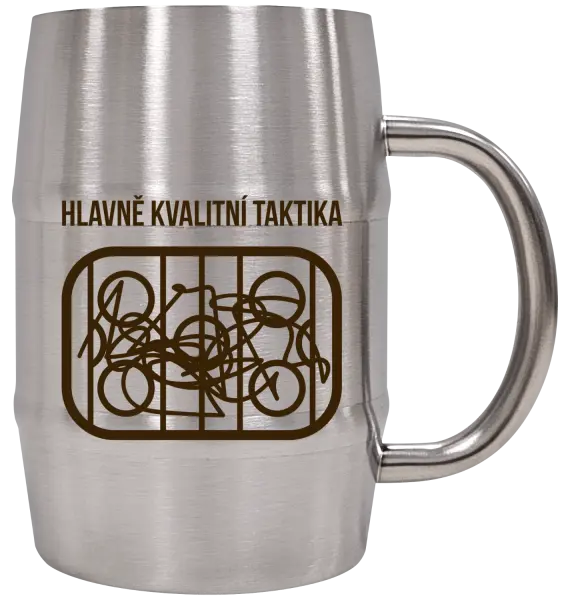 Nerezový chladicí půllitr Hlavně kvalitní taktika