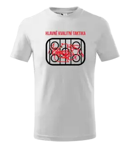 Dětské tričko Hlavně kvalitní taktika