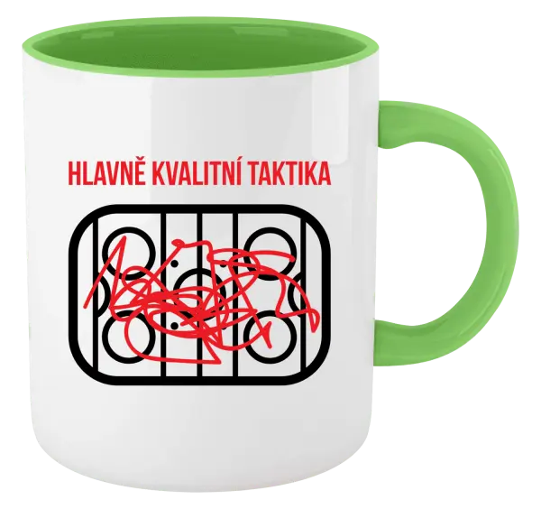 Hrnek Hlavně kvalitní taktika