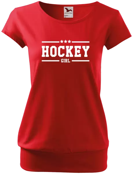 Dámské tričko Hockey girl