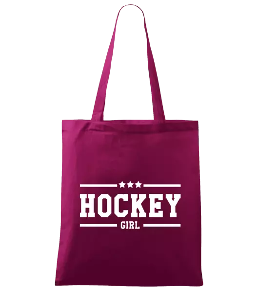 Látková taška Hockey girl