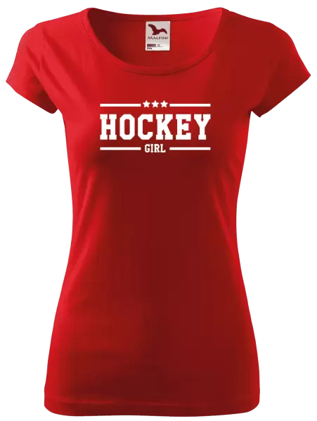 Dámské tričko Hockey girl