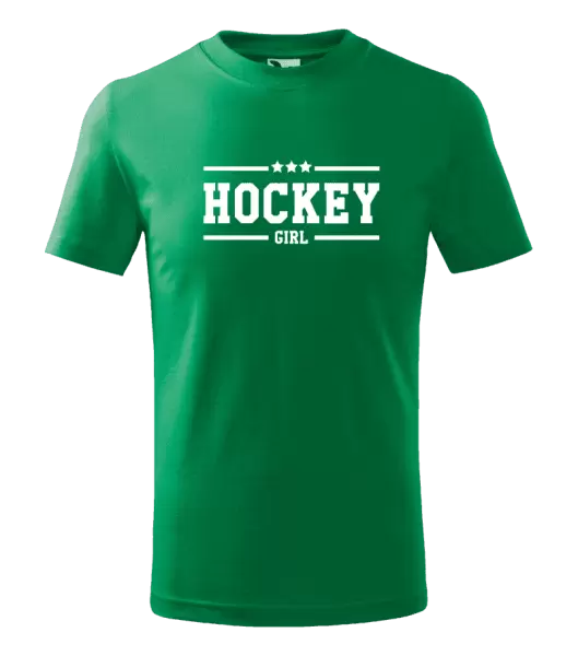 Dětské tričko Hockey girl
