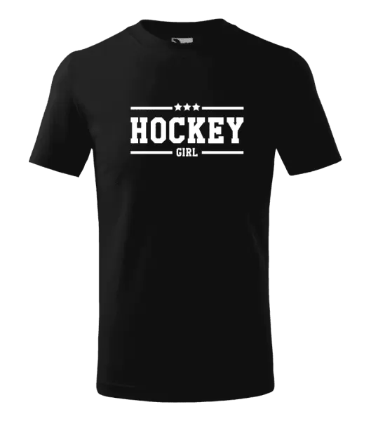 Detské tričko Hockey girl