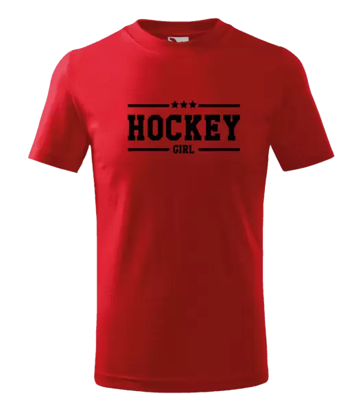 Dětské tričko Hockey girl