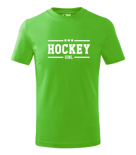 Dětské tričko Hockey girl