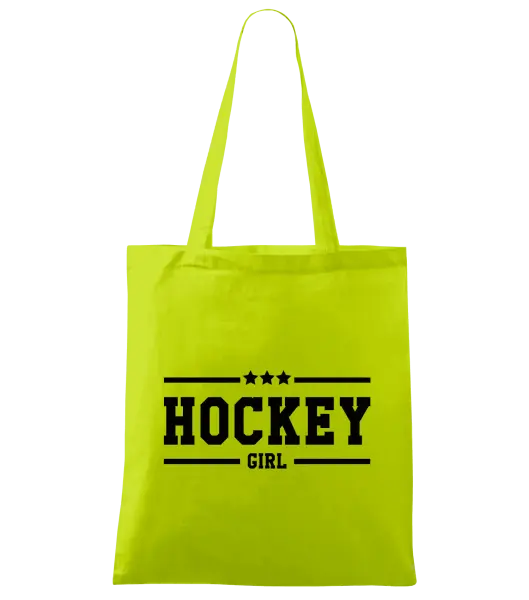 Látková taška Hockey girl