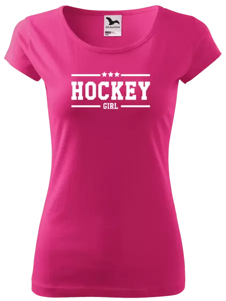 Dámské tričko Hockey girl