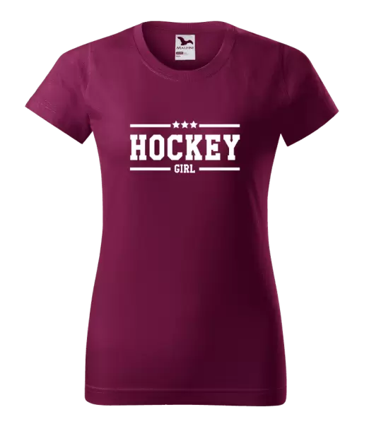 Dámské tričko Hockey girl