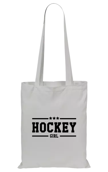 Látková taška Hockey girl