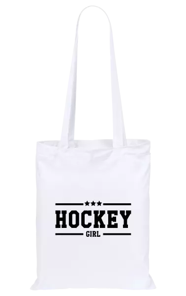 Látková taška Hockey girl