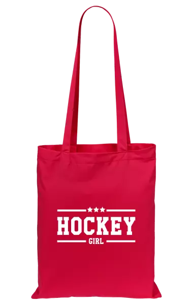 Látková taška Hockey girl