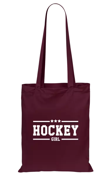 Látková taška Hockey girl