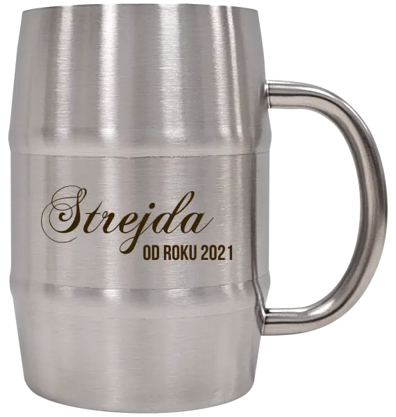 Nerezový chladicí půllitr Strejda od roku