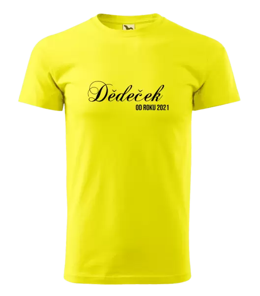 Pánské tričko Dědeček od roku