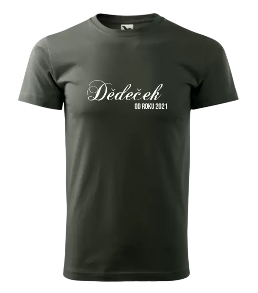 Pánské tričko Dědeček od roku