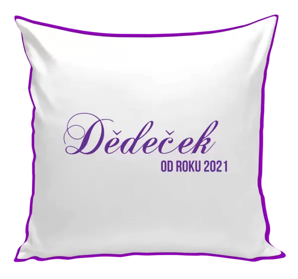 Polštář Dědeček od roku