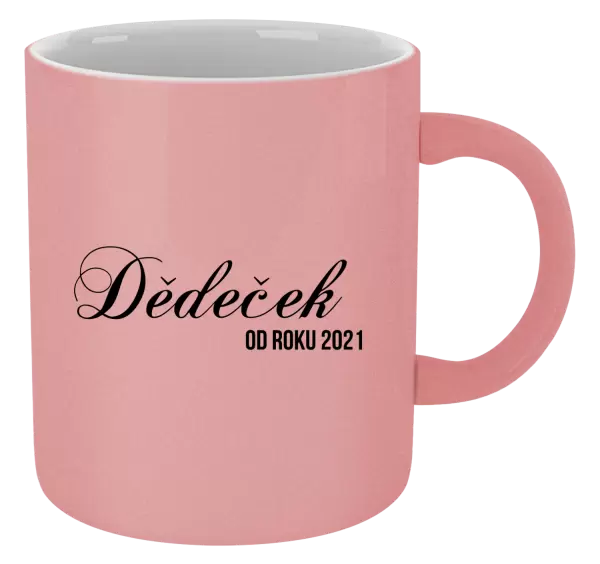 Metalický hrnek Dědeček od roku