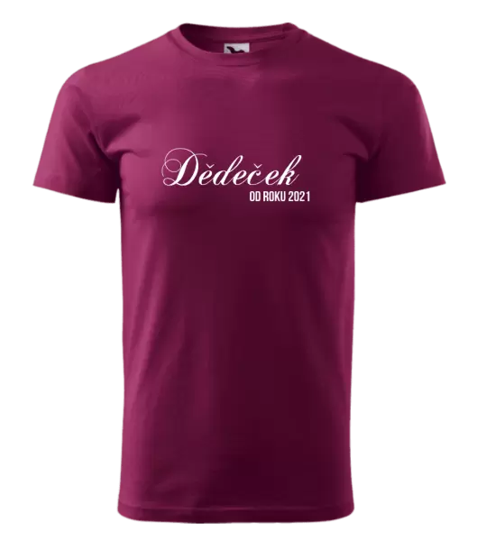 Pánské tričko Dědeček od roku