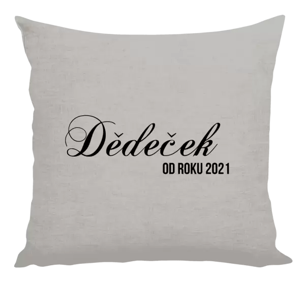 Polštář Dědeček od roku