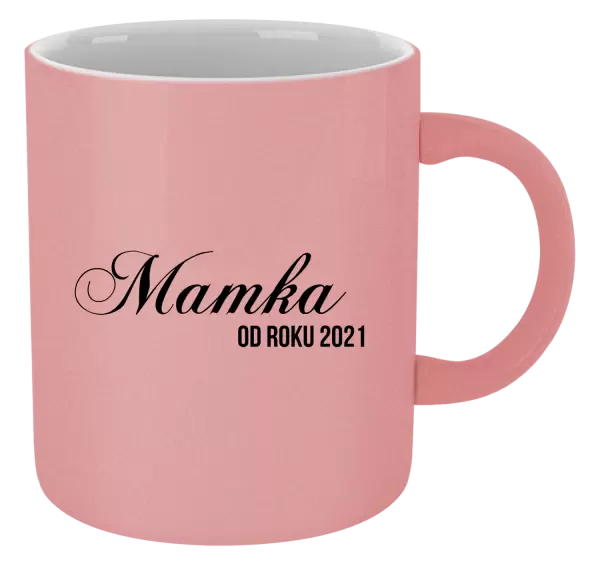Metalický hrnek Mamka od roku