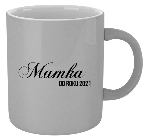 Metalický hrnek Mamka od roku