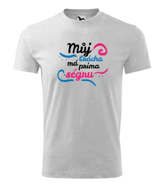 Dětské tričko Můj brácha má prima ségru