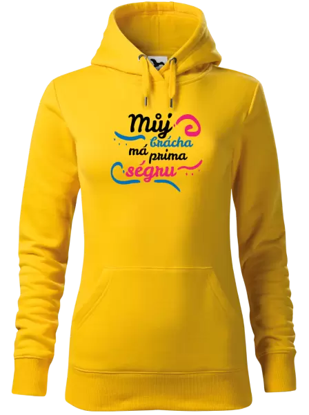 Dámská mikina Můj brácha má prima ségru