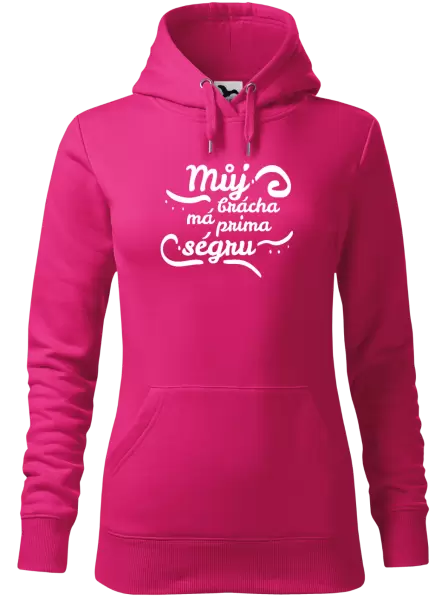 Dámská mikina Můj brácha má prima ségru