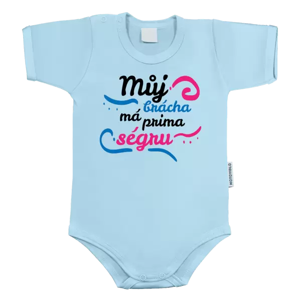 Dětské body Můj brácha má prima ségru