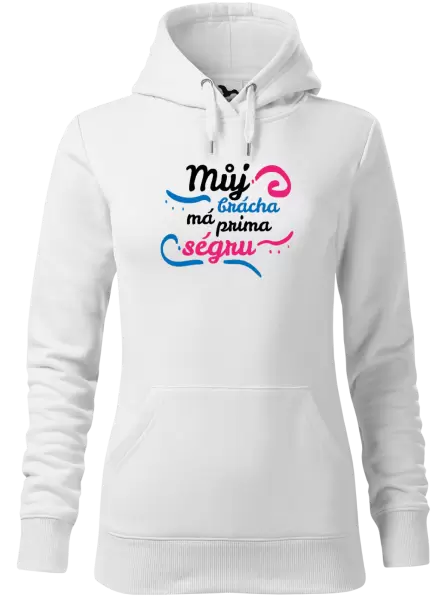 Dámská mikina Můj brácha má prima ségru