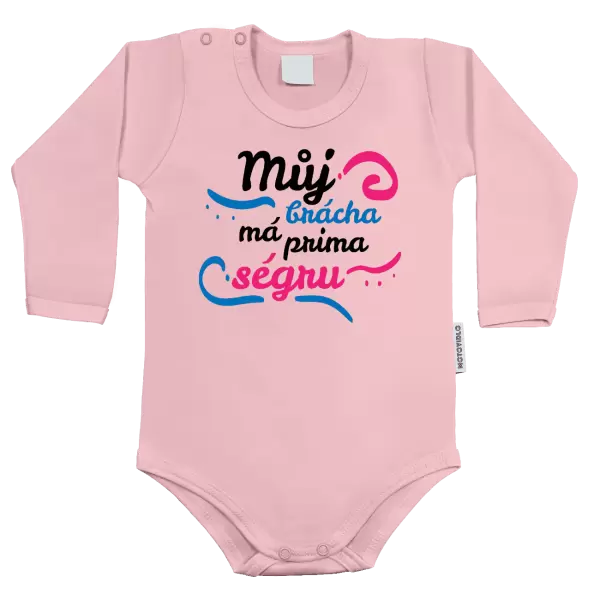 Dětské body Můj brácha má prima ségru