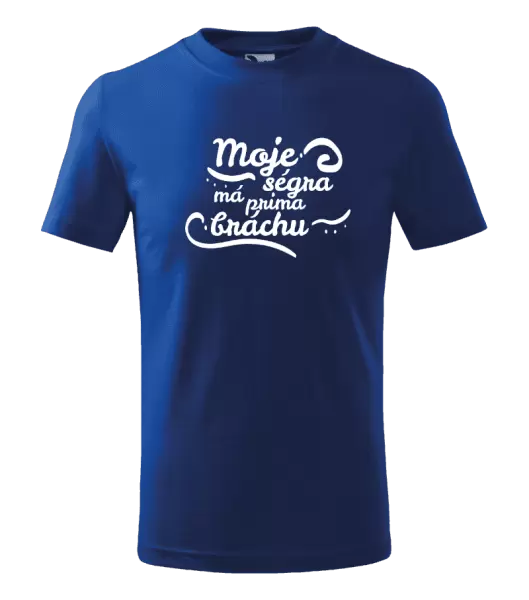 Dětské tričko Moje ségra má prima bráchu