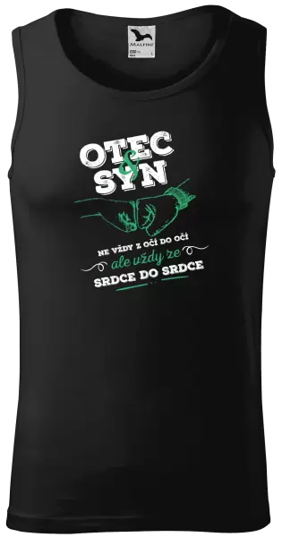 Pánské tílko Otec a syn, ze srdce do srdce