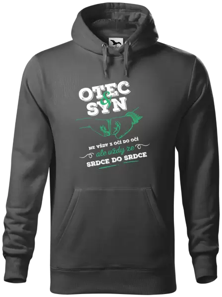 Pánská mikina Otec a syn, ze srdce do srdce