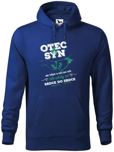 Pánská mikina Otec a syn, ze srdce do srdce