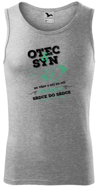 Pánské tílko Otec a syn, ze srdce do srdce