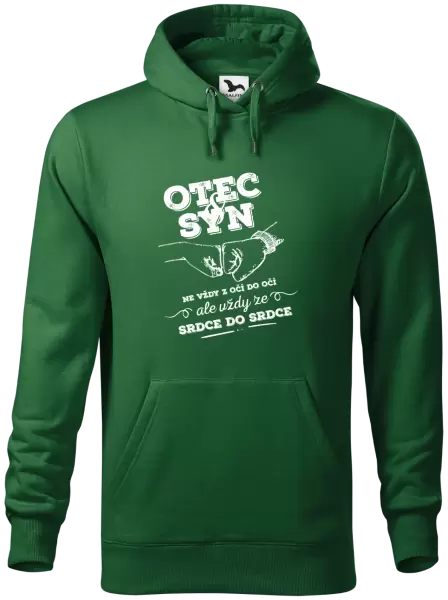Pánská mikina Otec a syn, ze srdce do srdce