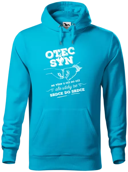 Pánská mikina Otec a syn, ze srdce do srdce