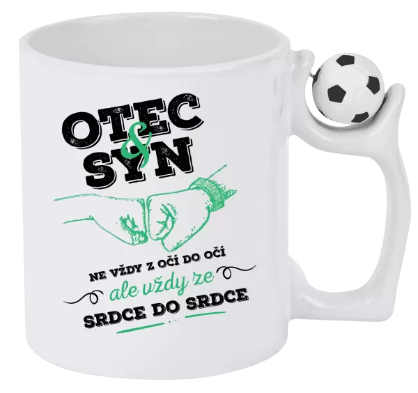 Hrnek Otec a syn, ze srdce do srdce