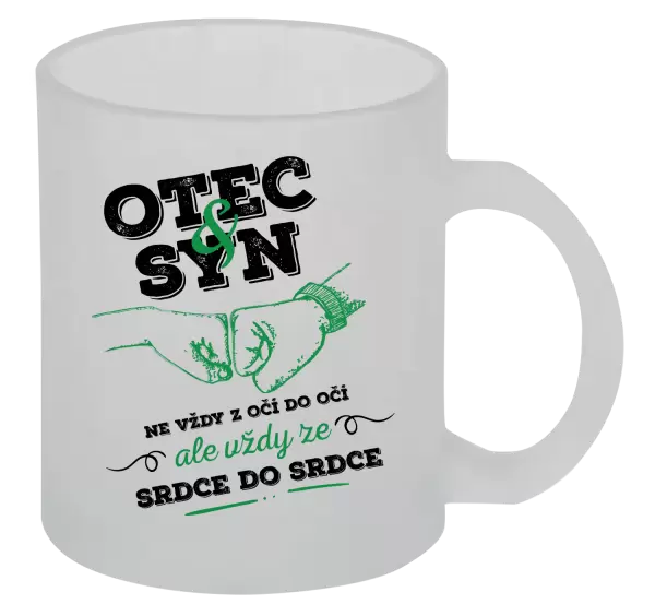 Hrnek Otec a syn, ze srdce do srdce