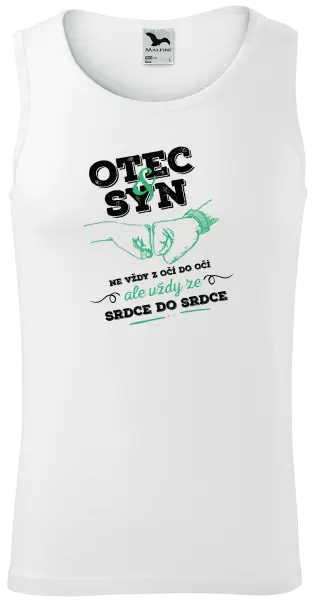 Pánské tílko Otec a syn, ze srdce do srdce