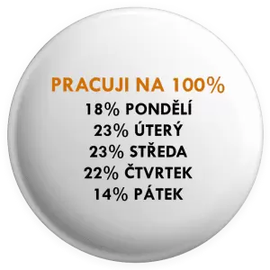 Placka Pracuji na 100%