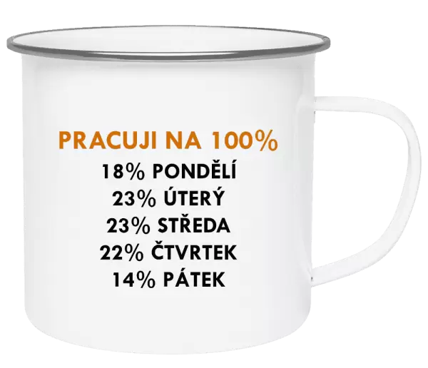 Plecháček Pracuji na 100%