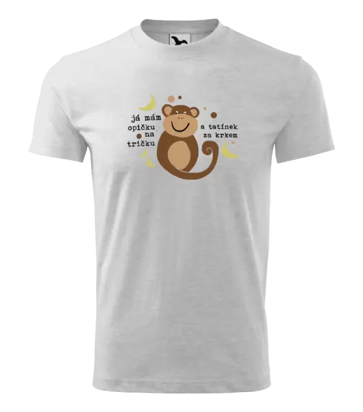 Dětské tričko Mám opičku na tričku