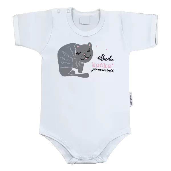 Dětské body Budu kočka po mamince