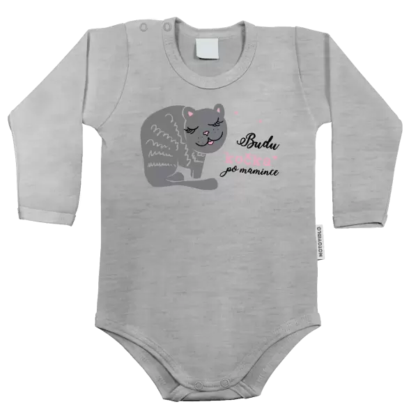 Dětské body Budu kočka po mamince