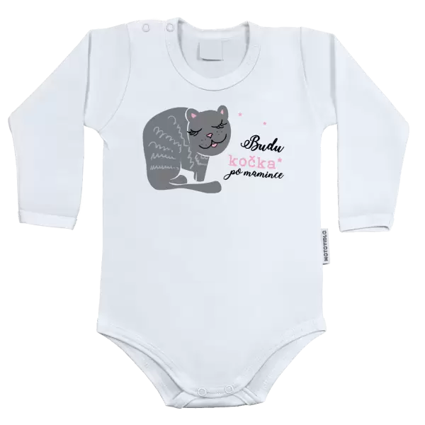Dětské body Budu kočka po mamince
