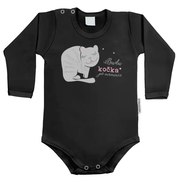 Dětské body Budu kočka po mamince