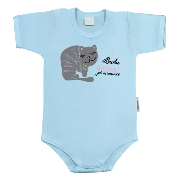 Dětské body Budu kočka po mamince